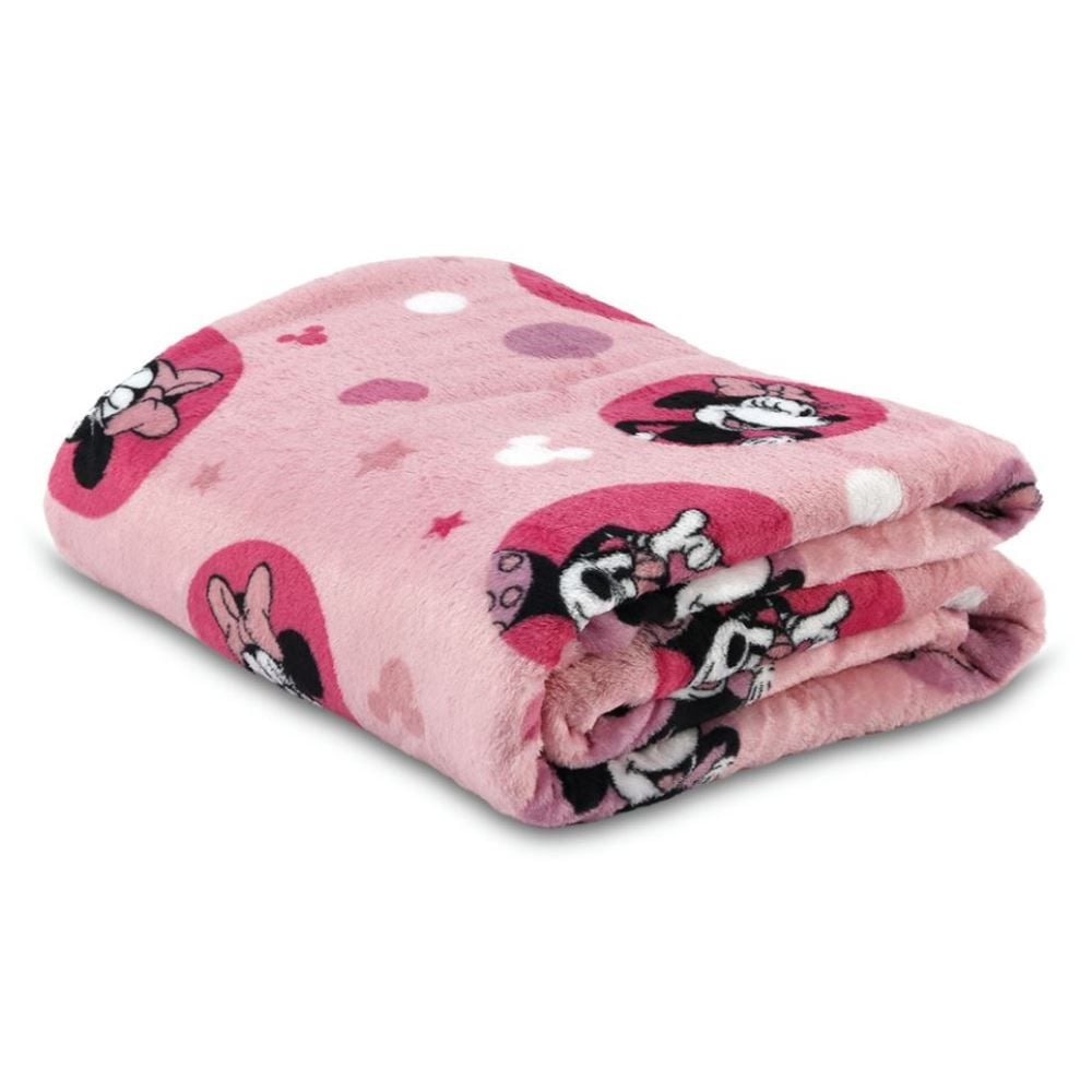 Cobertor Infantil Solteiro Estampado Disney - Minnie Star