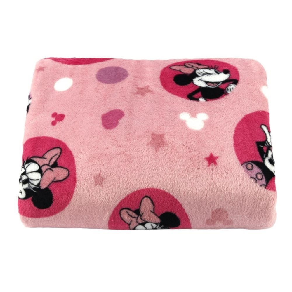 Cobertor Infantil Solteiro Estampado Disney - Minnie Star