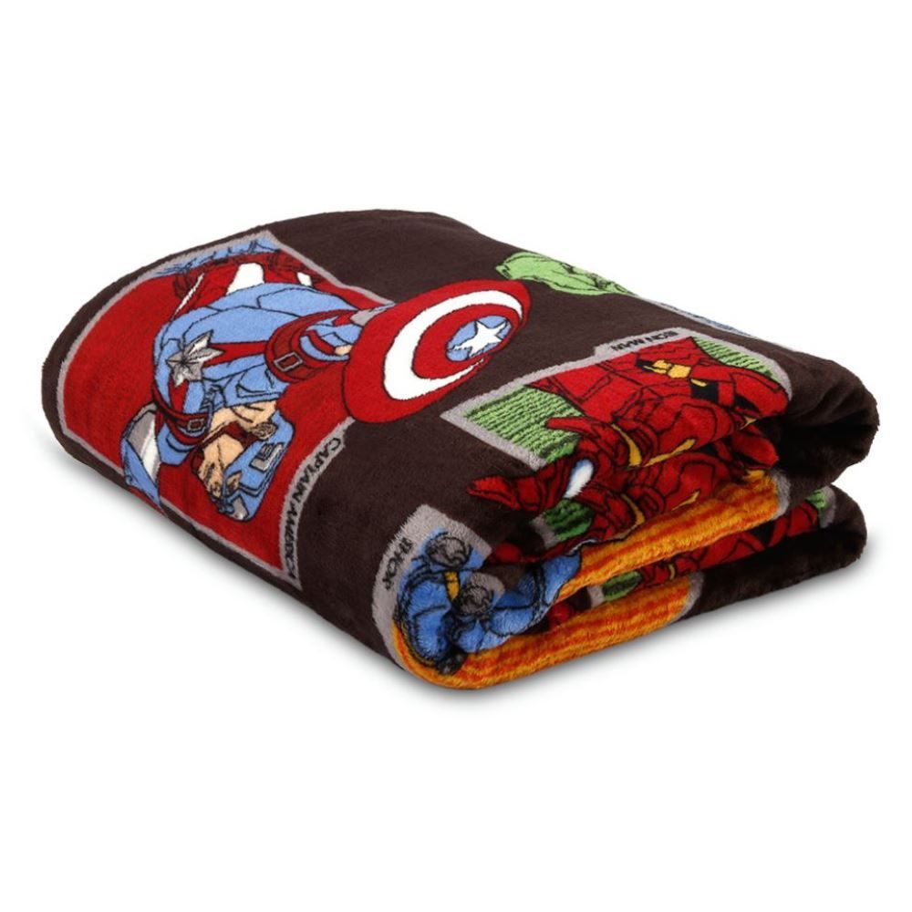 Cobertor Infantil Solteiro Estampado Disney - Avengers Comics