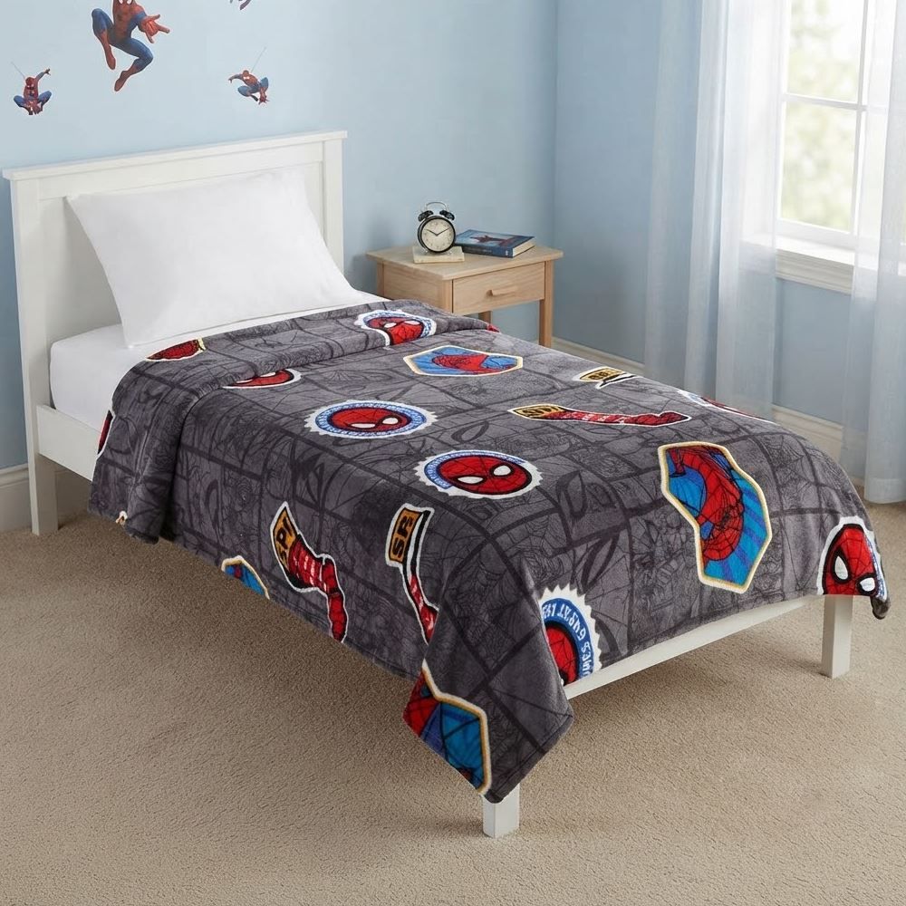Cobertor Infantil Solteiro Estampado Disney - Spiderman Mini