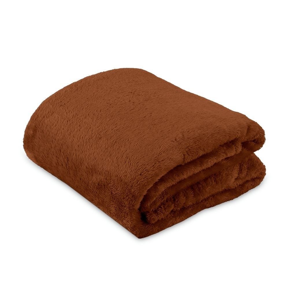 Cobertor King Lyon/Aspen Comfort Sherpa Havan Casa - Caramelo
