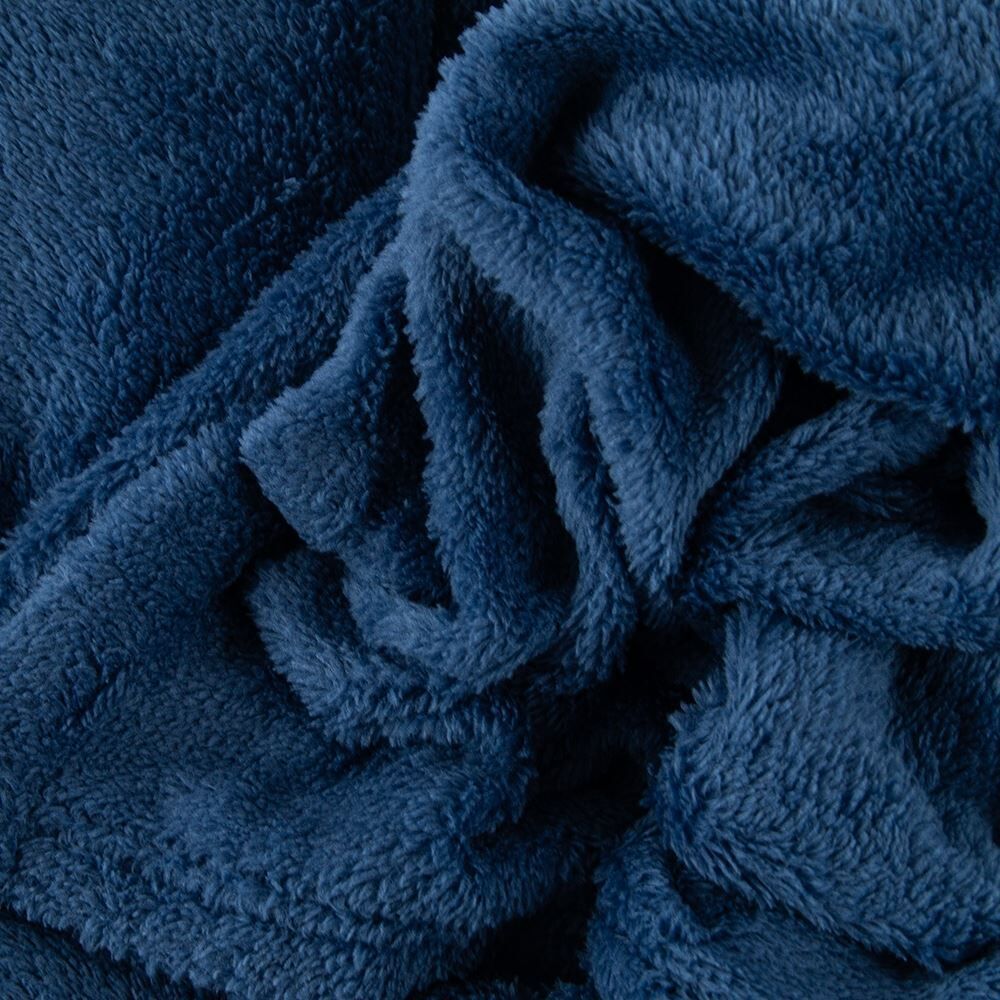 Cobertor Paris Solteiro Comfort 1,50X2,20M Havan Casa - Azul Náutico