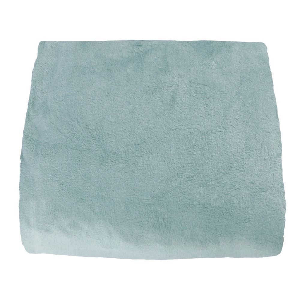 Cobertor Queen Liso 100% Poliéster Premier Havan Casa - Verde Capri