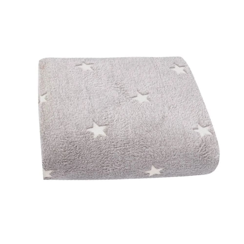 Cobertor Queen Lumini Microfibra 3D Havan Casa - Estrelas Cru