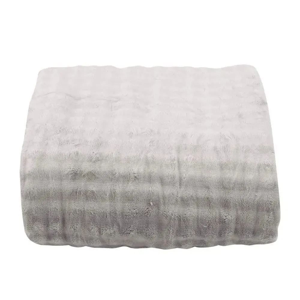 Cobertor Requinte Sherpa Color Queen Havan Casa - Ice