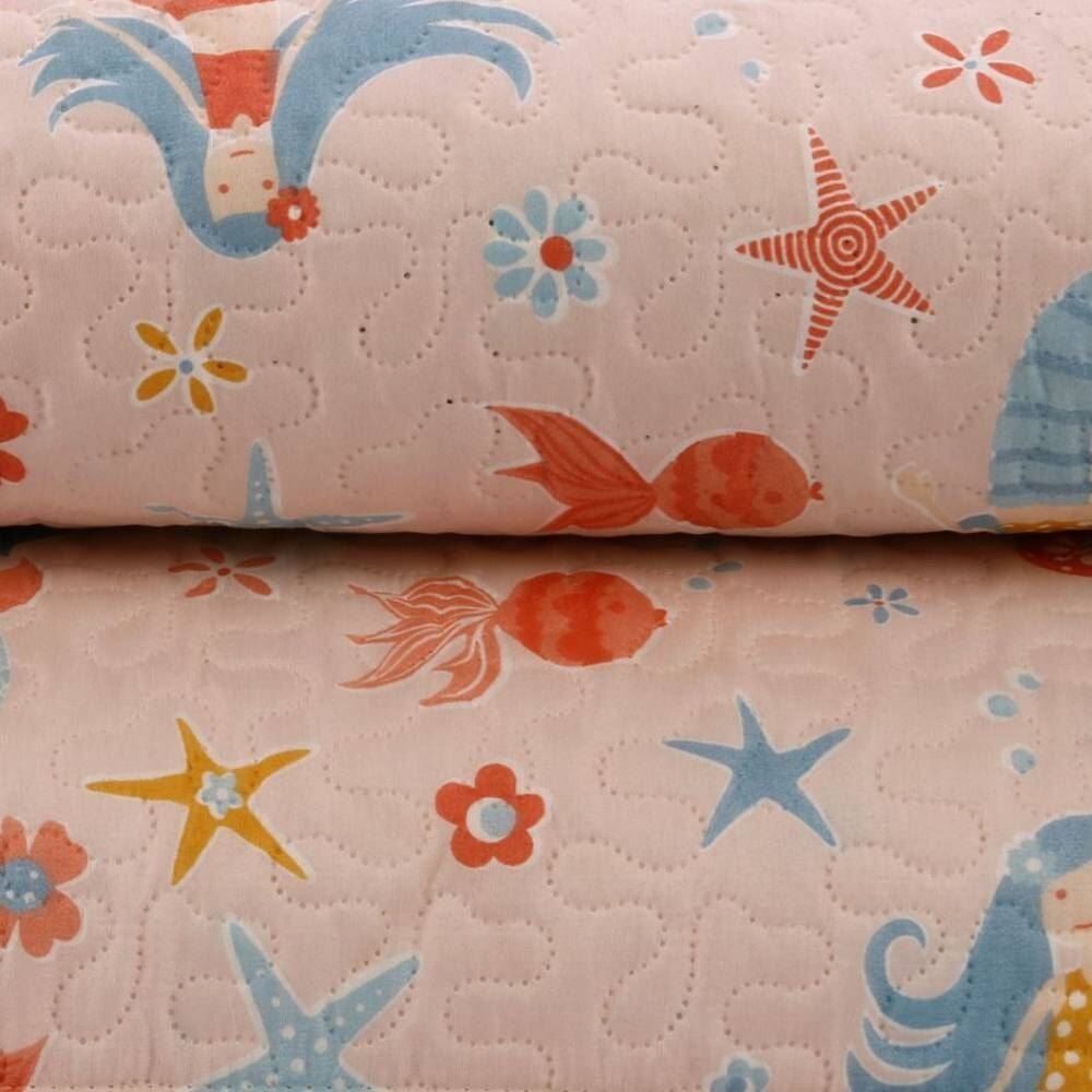 Kit Colcha Solteiro Dupla Face Matelado Havan Kids 2 pçs - Catchy Pessego
