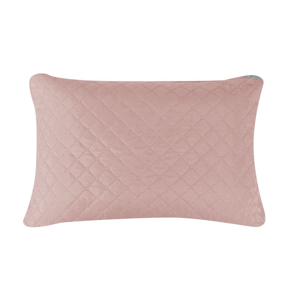 Kit Colcha King Lisa Versalhes Havan Casa 3 pçs - Rose