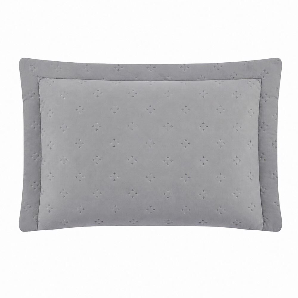 Kit Colcha King Lisa Elegance 3Pçs Havan Casa - Cinza