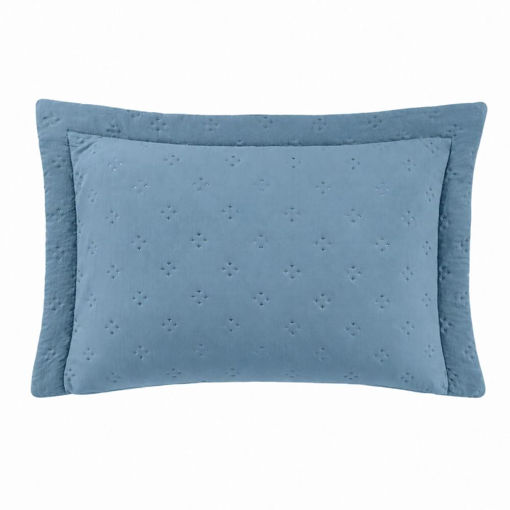 Kit Colcha King Lisa Elegance 3Pçs Havan Casa - Azul