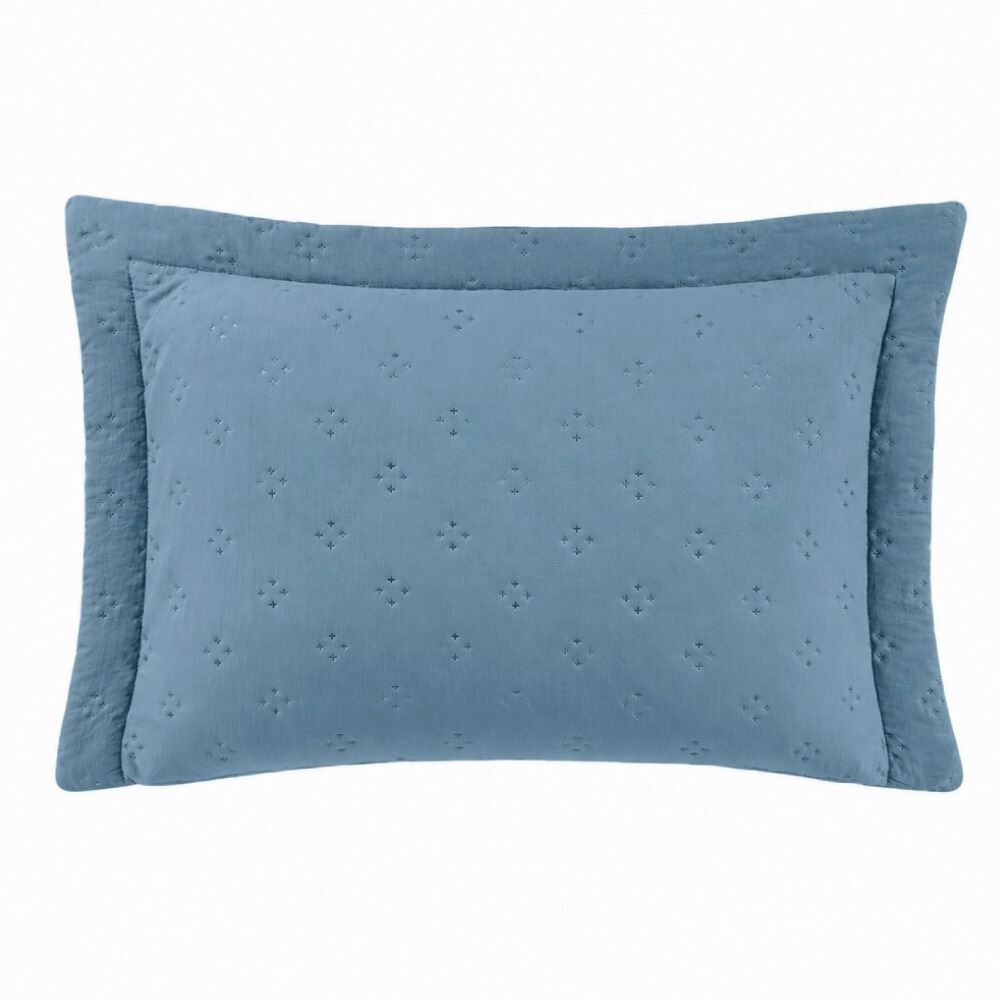 Kit Colcha Queen Elegance Havan Casa 3Pçs - Azul