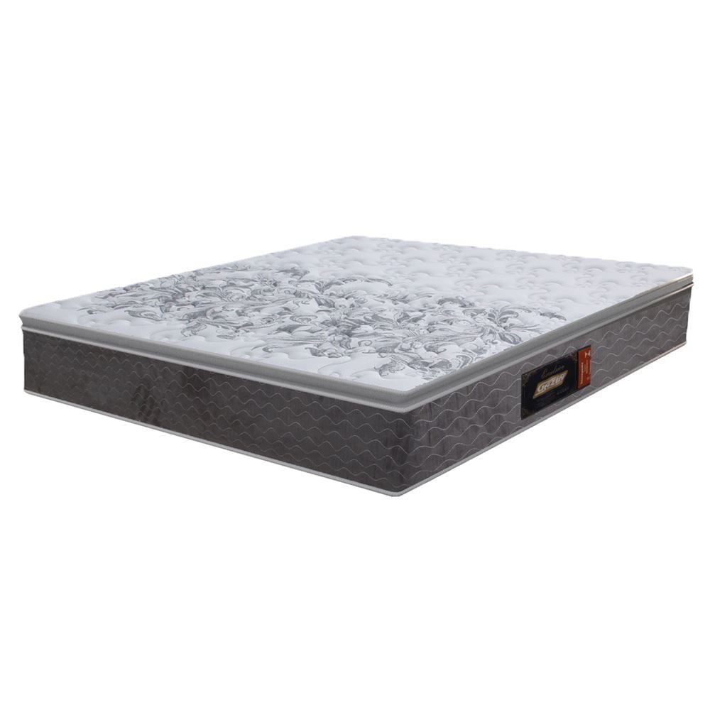 Colchão De Casal Excelsior 138X188cm Gazin - Cinza