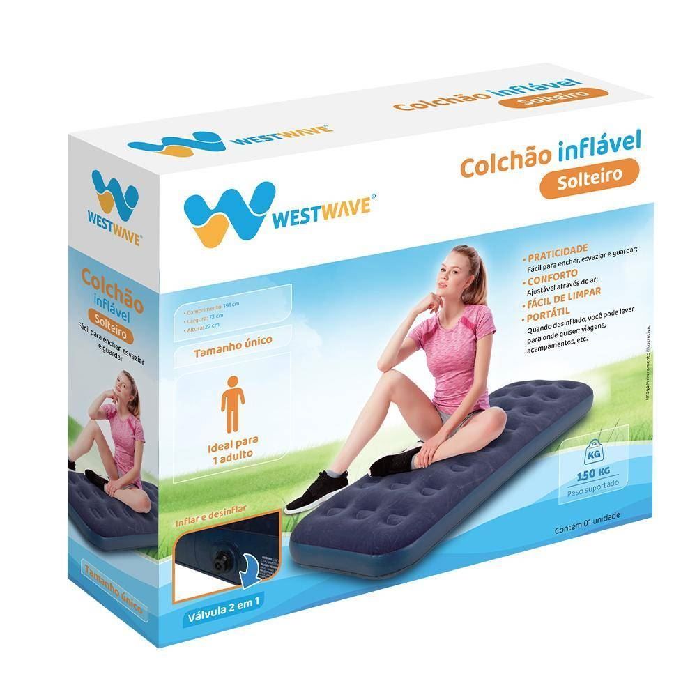 Colchão Inflável Solteiro Bestway - WST-008