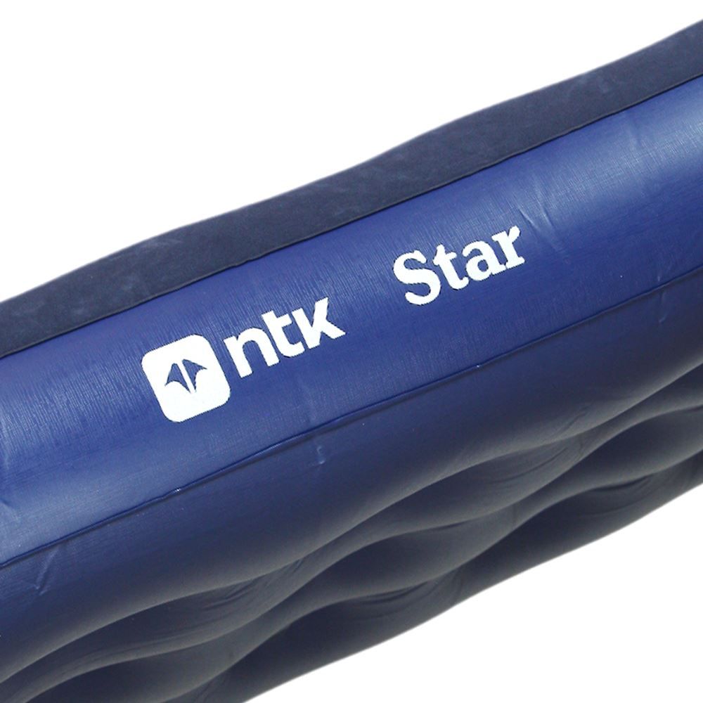 Colchao Inflavel Star Solteiro Superfície Aveludada Nautika S/Inflador