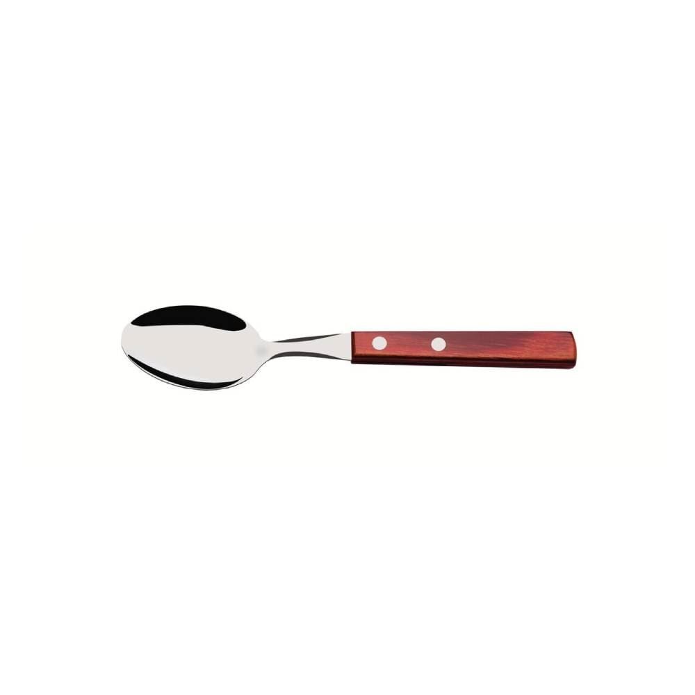 Colher De Chá Inox Polywood Tramontina - Vermelho
