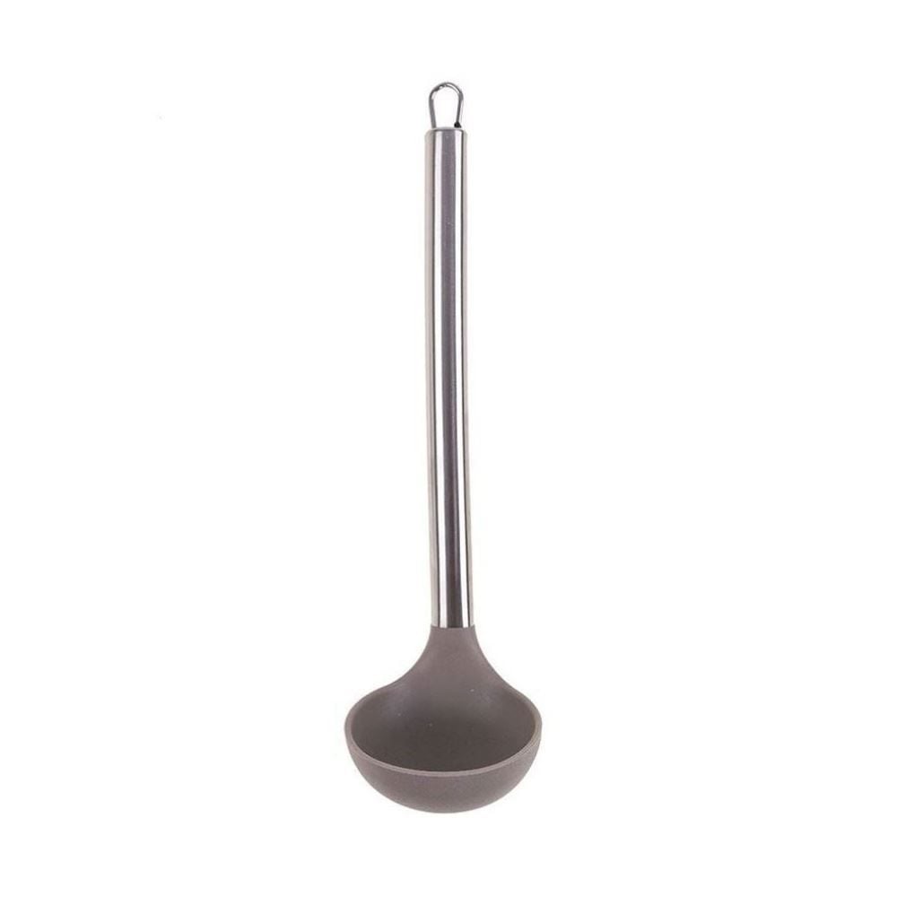 Concha Silicone Havan Casa com Cabo Inox 30Cm - Cinza