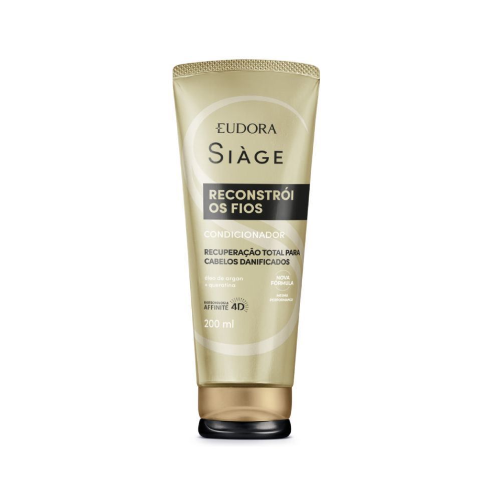 Condicionador Reconstrói Os Fios Siàge 200Ml - Eudora