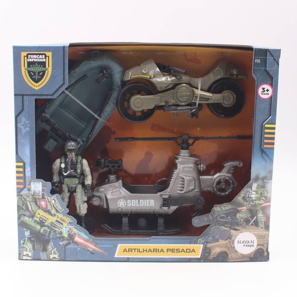 Conjunto Artilharia Pesada Havan Toys - Sortido