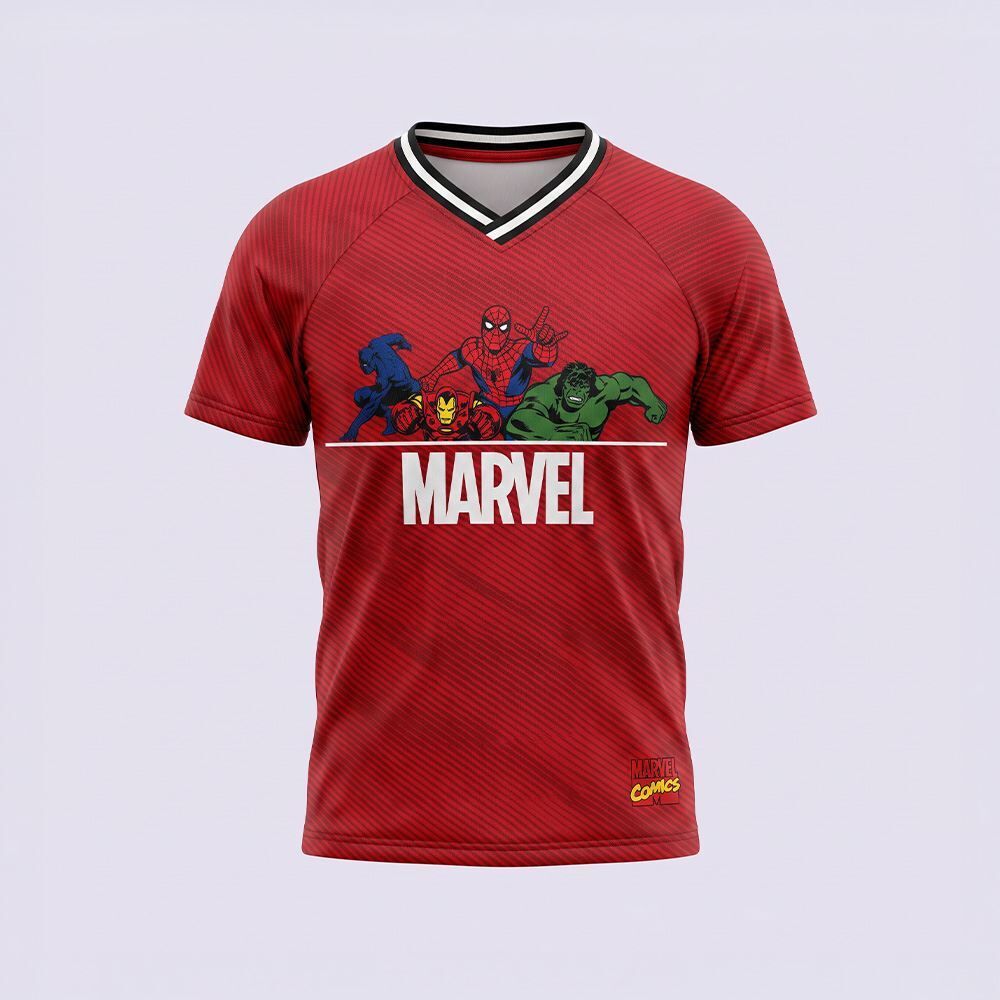 Conjunto Avergers Infantil 4 a 10 anos Menino Marvel