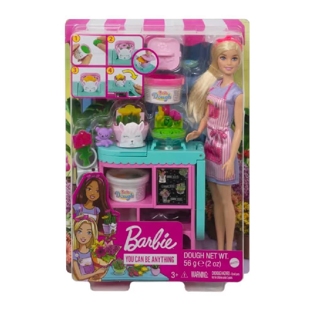 Boneca Barbie Conjunto Loja De Flores Mattel - GTN58