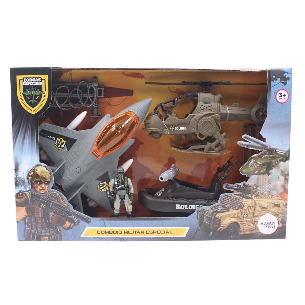 Conjunto Base Militar Havan Toys - ST83594