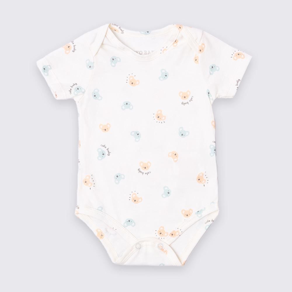 Conjunto Bebê Jardineira e Body Coala Yoyo Baby