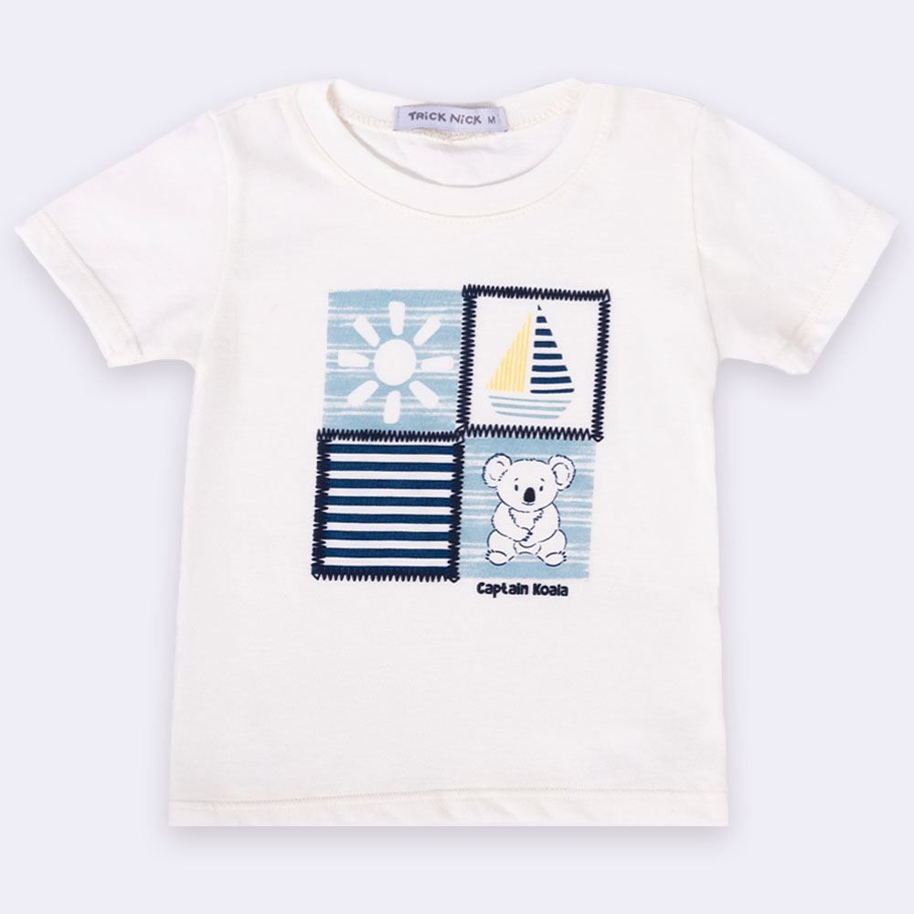 Conjunto Bebê Menino Camiseta e Bermuda Coala Trick Nick