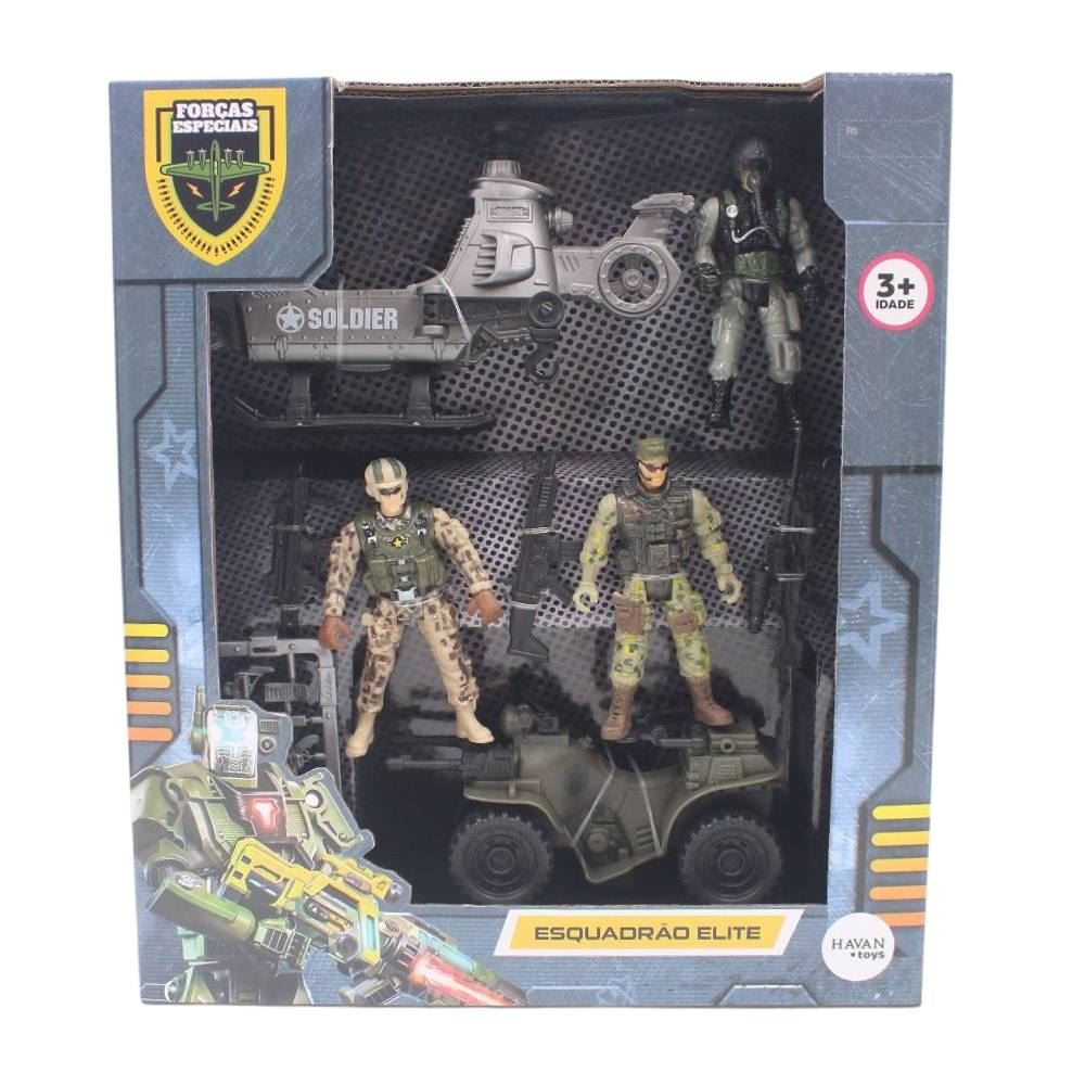 Conjunto Bonecos Militares Havan Toys - ST83593
