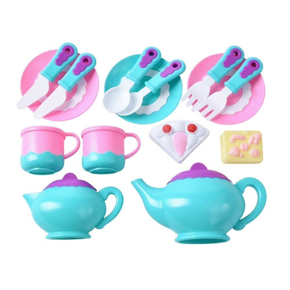 Conjunto de Chá Infantil Turquesa Helena Havan Toys - HBR0379