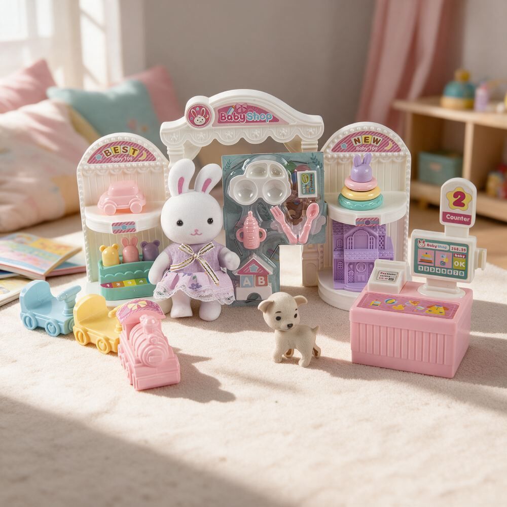 Conjunto Coelhinho Bebê Havan Toys - Sortido