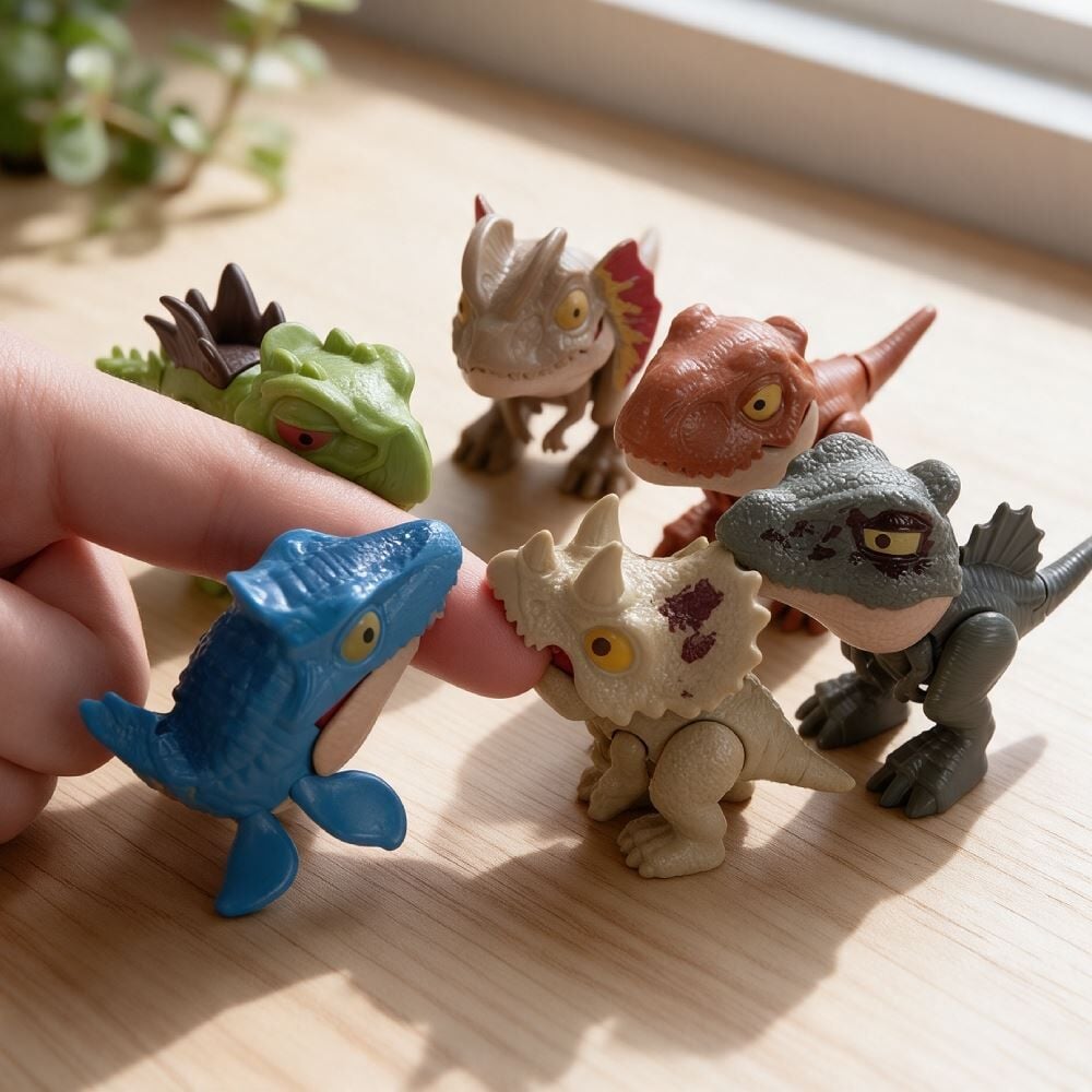 Conjunto Dinossauros Dino World Havan Toys 6 Peças - Sortido
