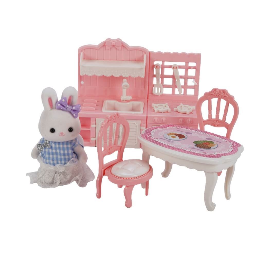 Conjunto Família Coelho Cozinha Havan Casa