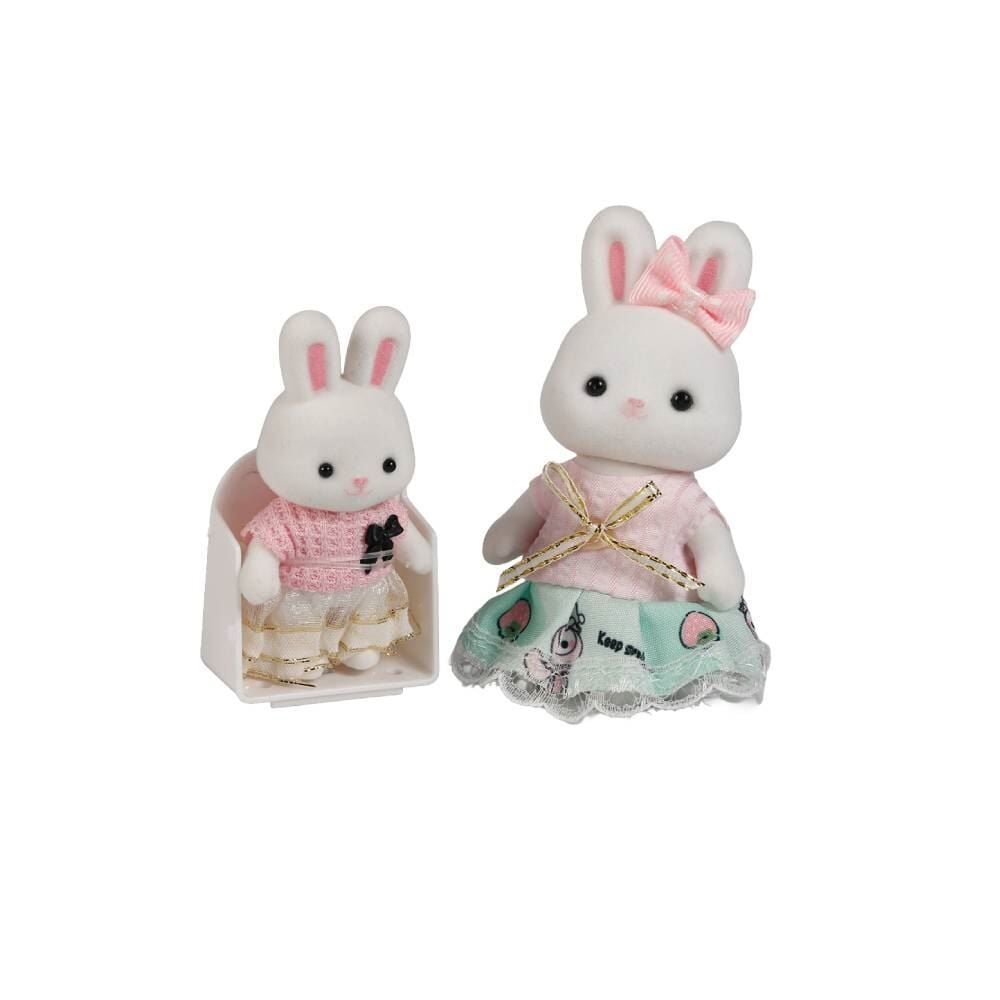 Conjunto Família Coelho Casinha