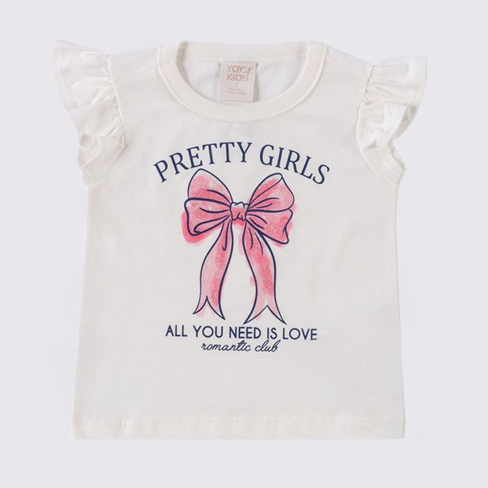Conjunto Infantil Menina 1 a 3 Anos Yoyo Kids