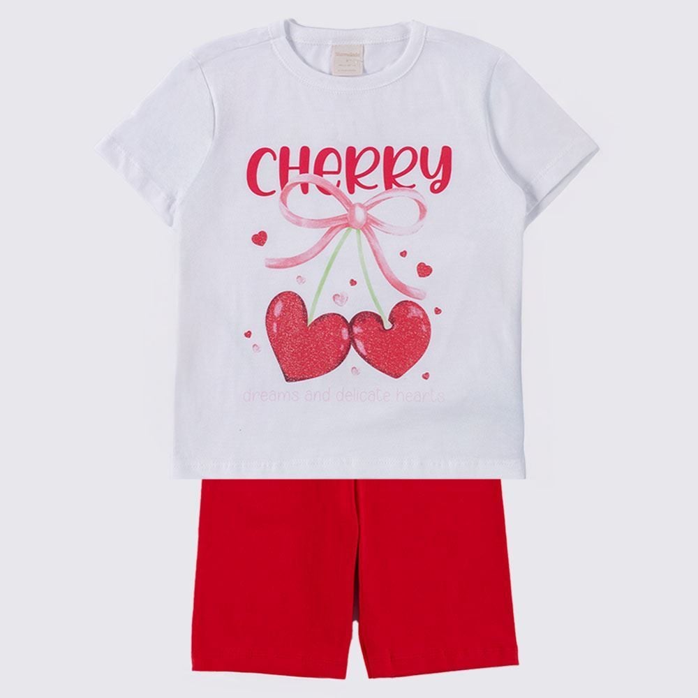 Conjunto Infantil Menina 4 A 10 Anos Marmelada