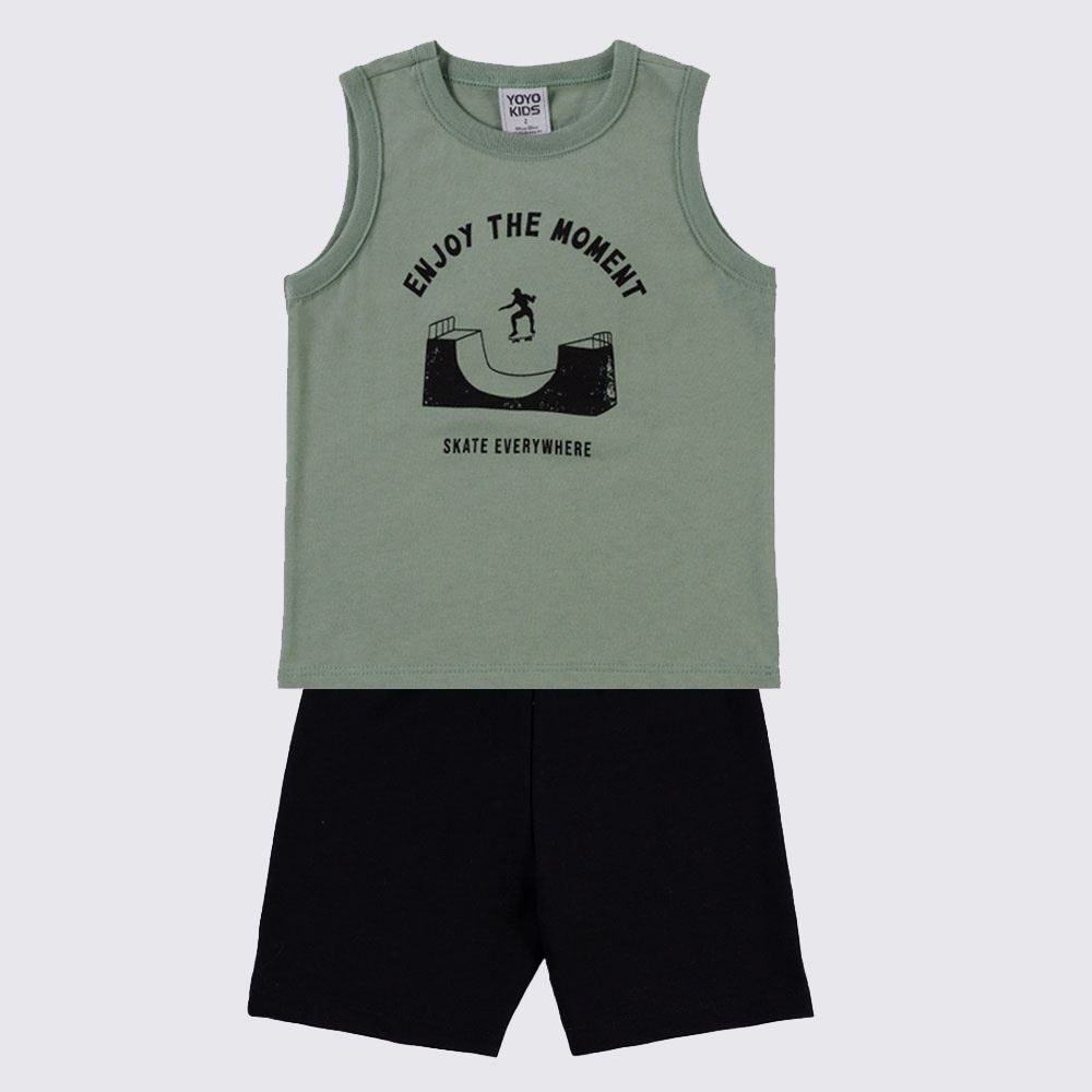 Conjunto Infantil Menino 1 a 3 Anos Yoyo Kids