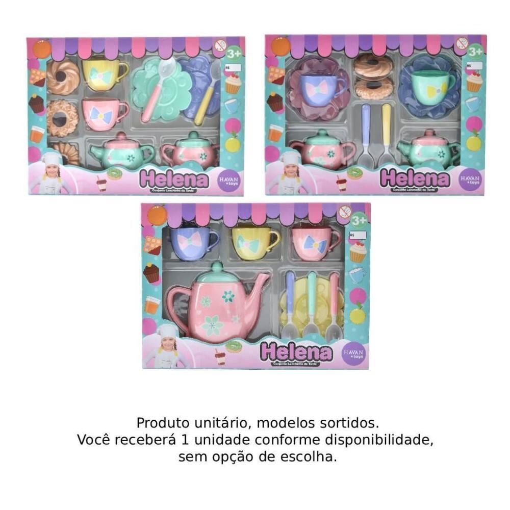 Conjunto Lanchinho da Tarde Helena Havan Toys - Sortido