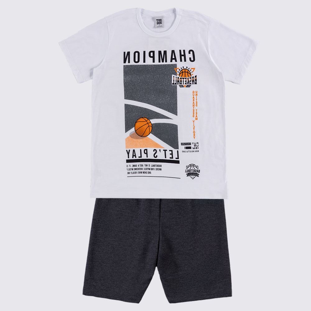 Conjunto Juvenil Menino 12 a 16 Anos Hot Dog
