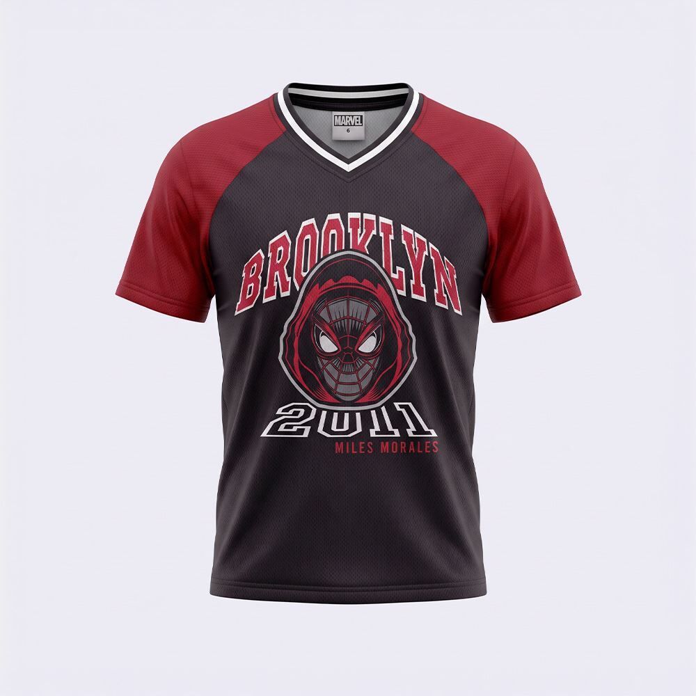 Conjunto Miles Morales Infantil 4 a 10 anos Menino Marvel
