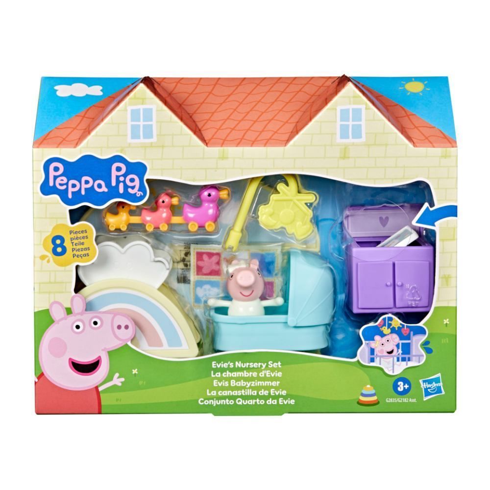 Conjunto Peppa Pig Quarto da Evie Hasbro - G2835