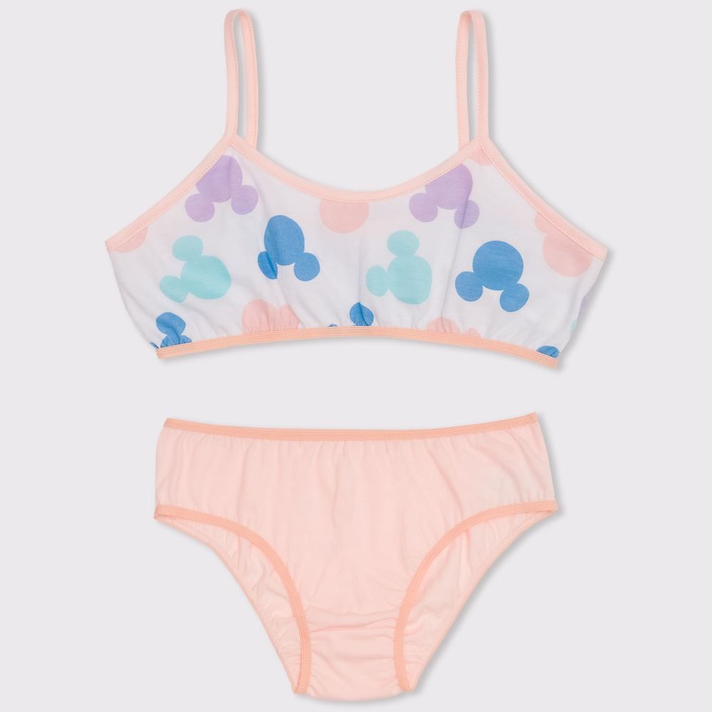 Conjunto Top + Calcinha 8 a 12 Anos Mickey 54 Disney