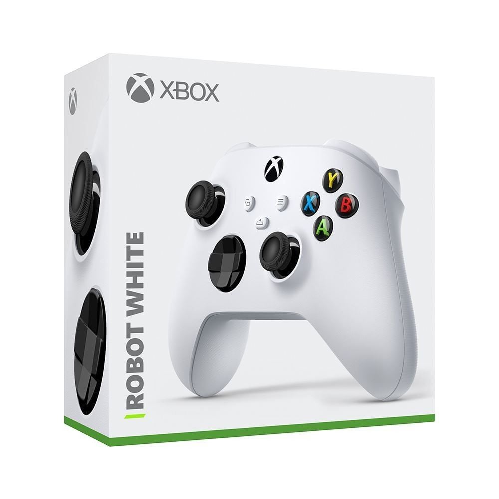 Controle Sem Fio para Xbox Microsoft - Robot White