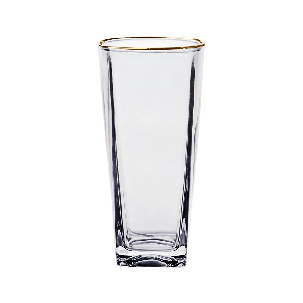 Copo Alto Pisa Gold 280Ml Hauskraft - ALTO PISA FILETE DOURADO