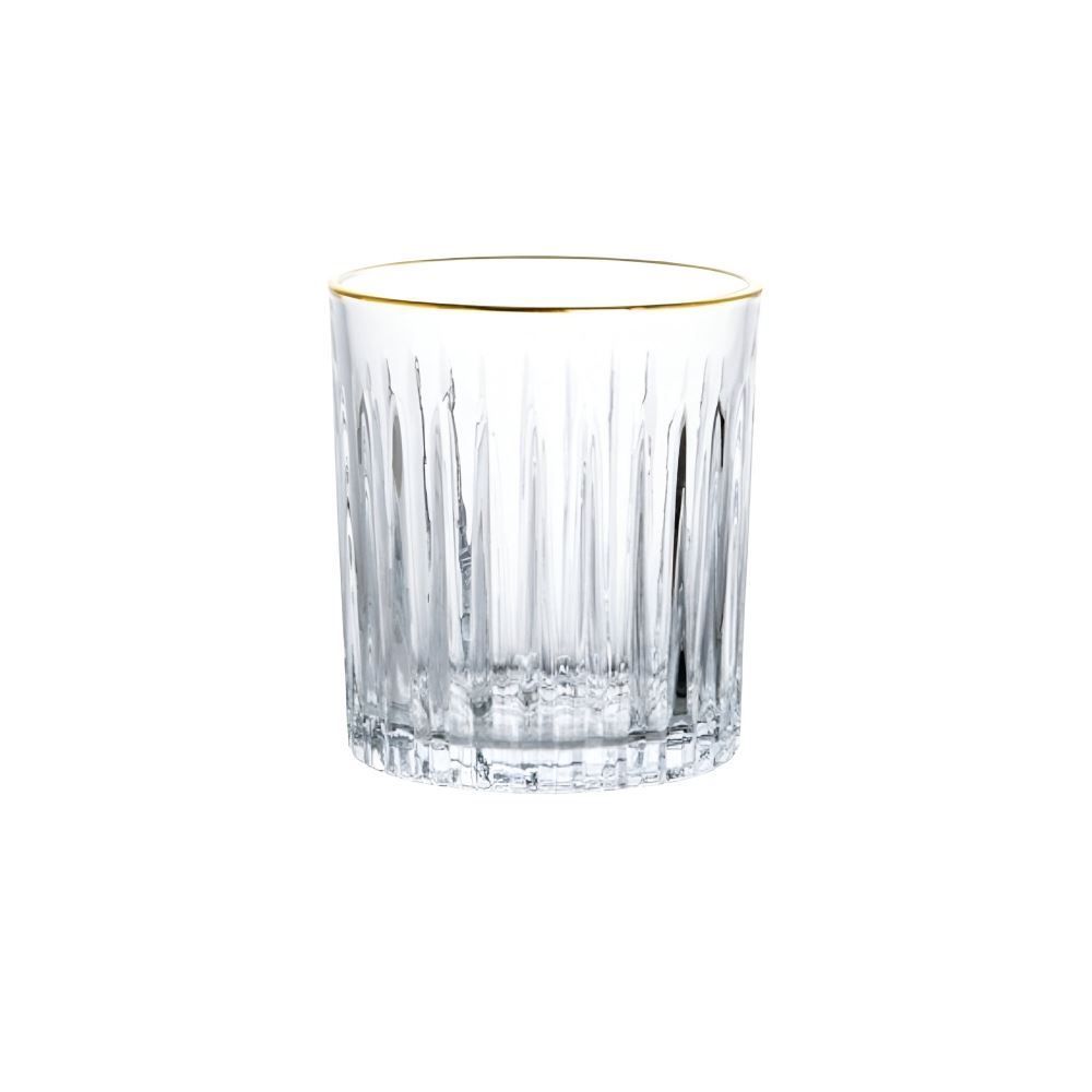 Copo Baixo Egeu Hauskraft 300 Ml - Filete Dourado