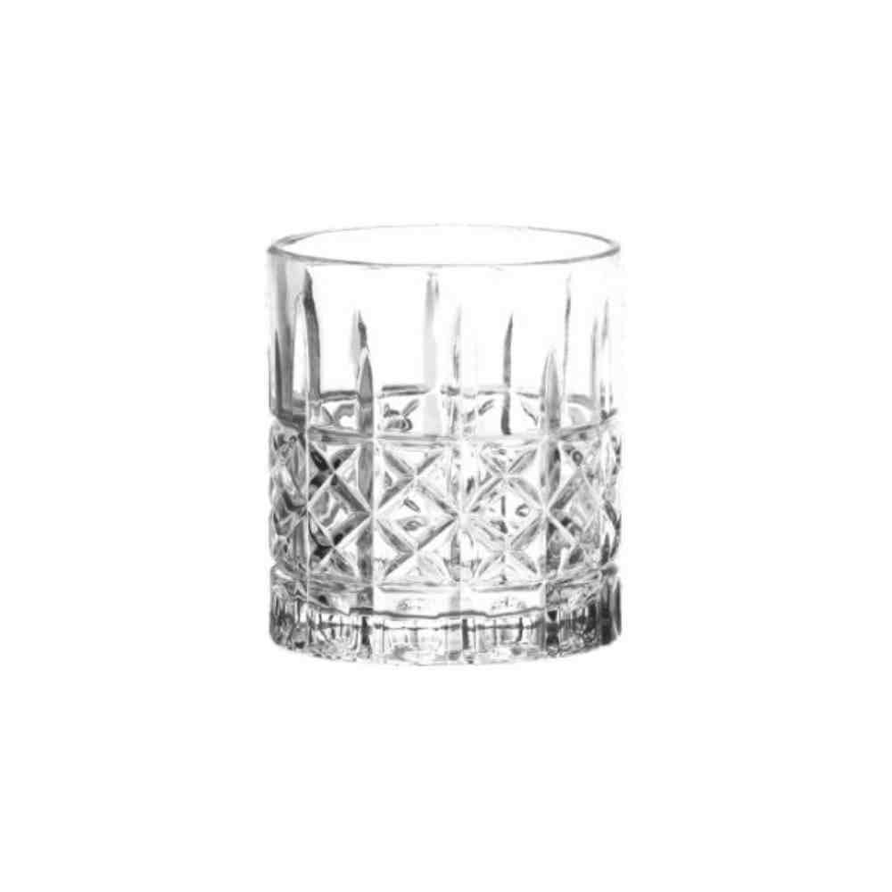 Copo De Whisky Diamante Havan Casa 332Ml - Vidro Transparente