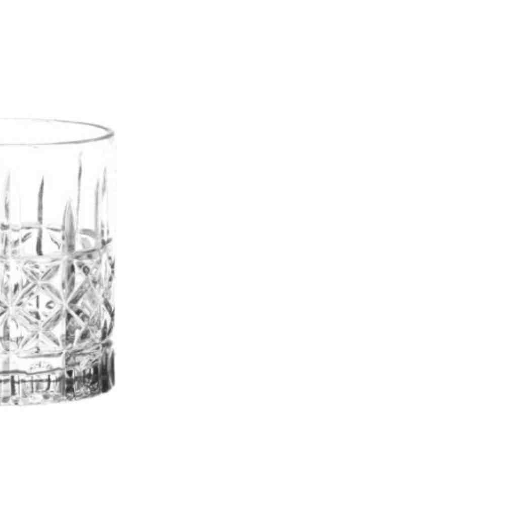 Copo De Whisky Diamante Havan Casa 332Ml - Vidro Transparente