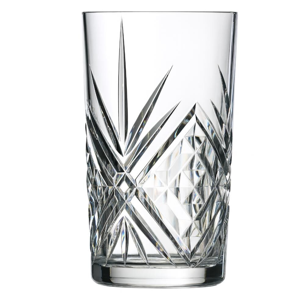 Copo Long Drink Flower Havan Casa 390 ml - Transparente