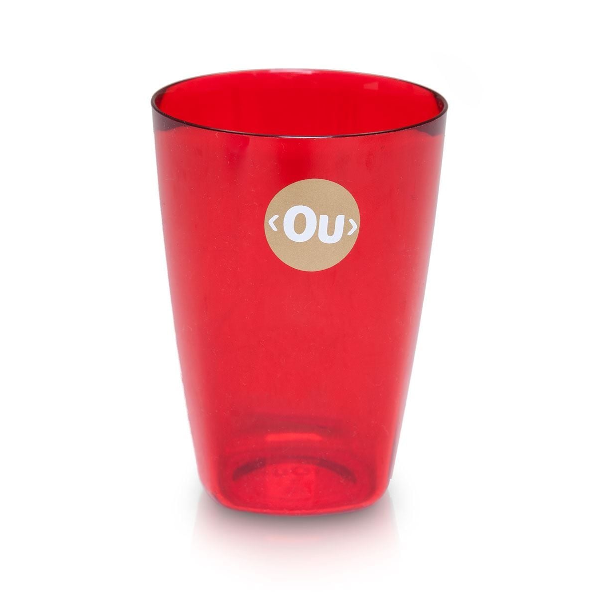 Copo Martiplast Luna Vitra 260Ml - Vermelho