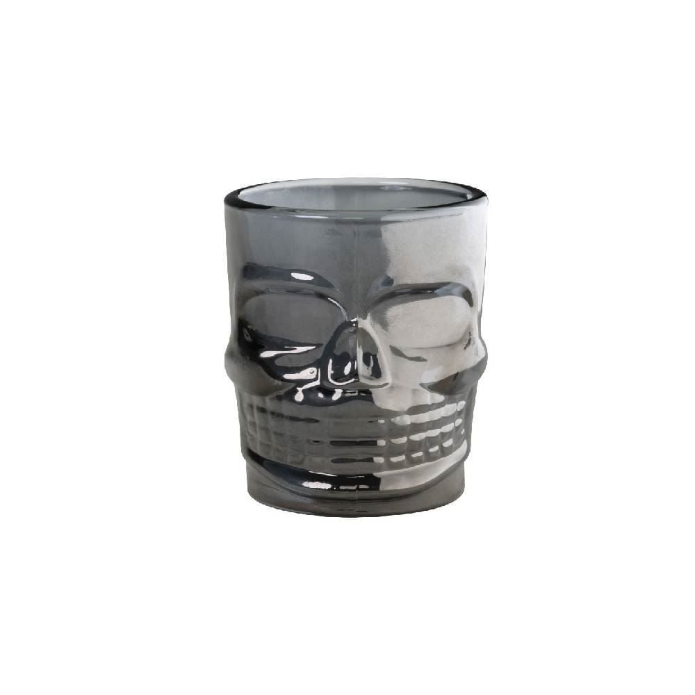 Copo Shot Caveira 55Ml Havan Casa - Cinza