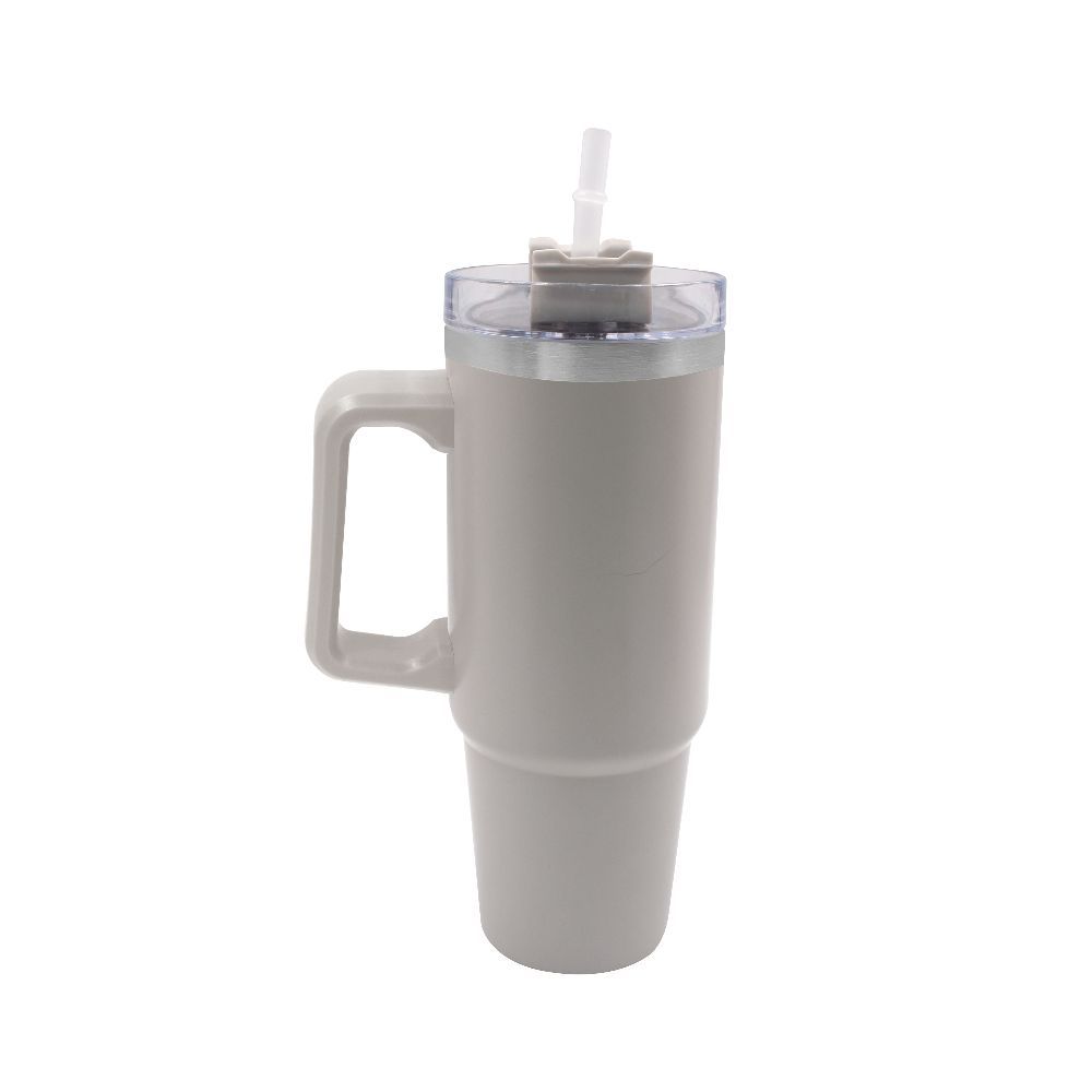 Copo Térmico Alto Aço Inox Havan Casa 800 Ml - Cinza