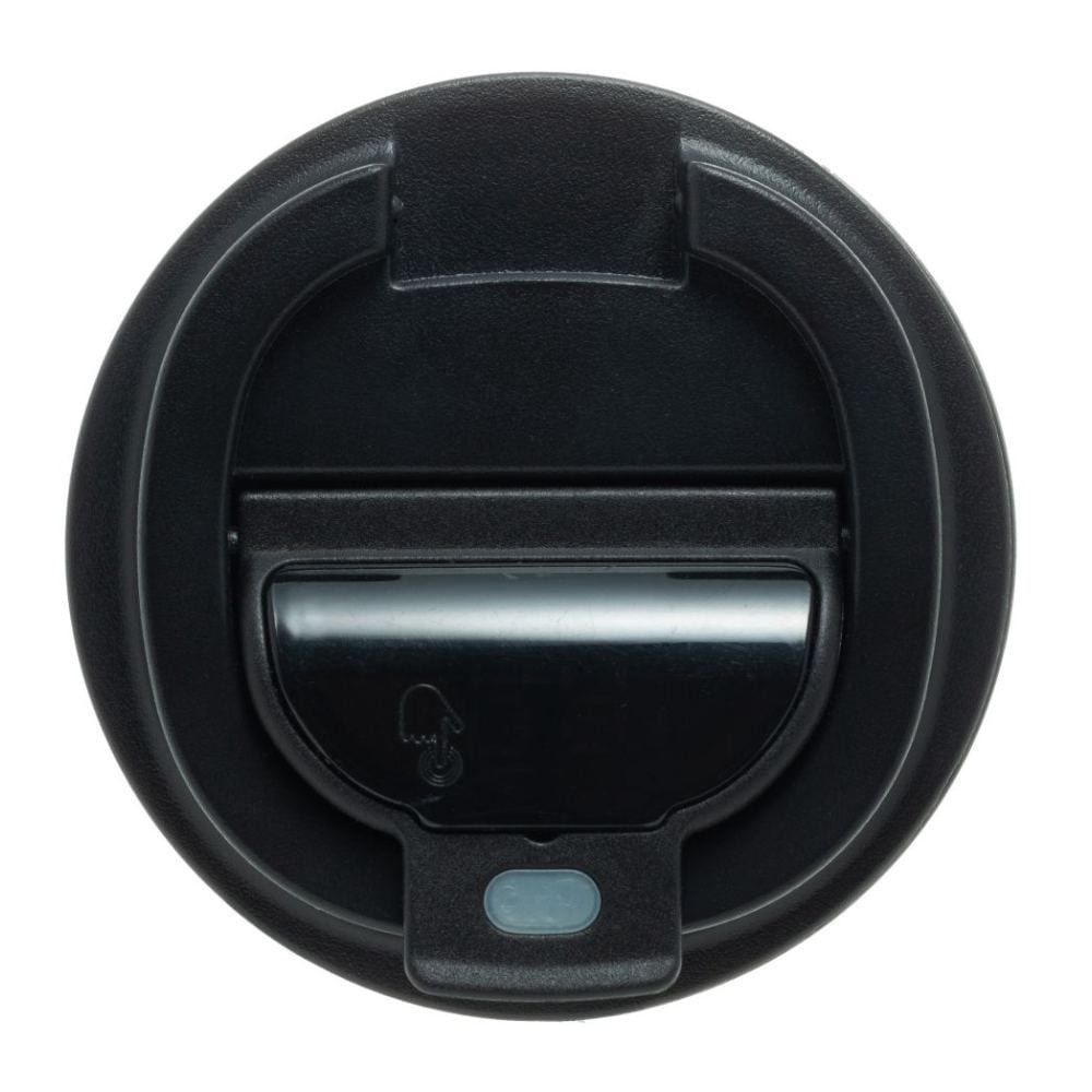 Copo Térmico Com Termômetro Motion Lyor 500Ml - Preto